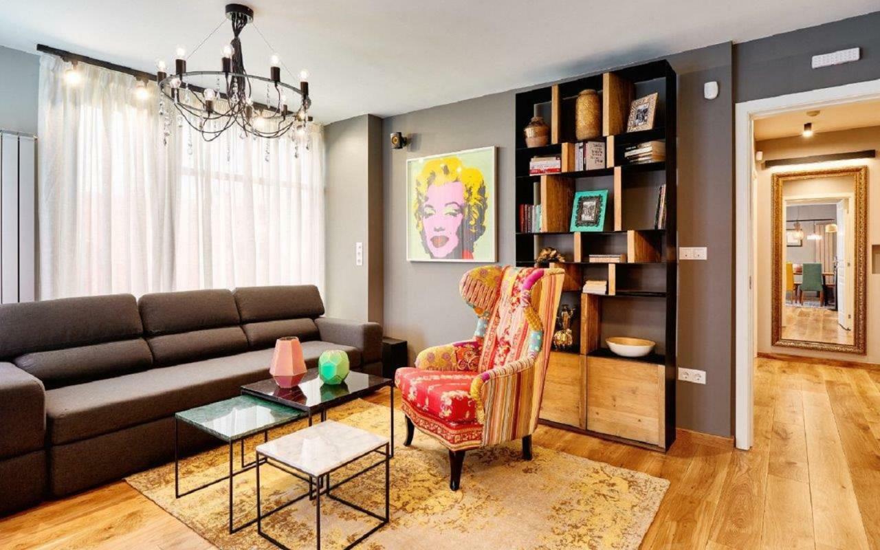 Stylish And High-End Designer Apartments In City Center Sofía Exterior foto